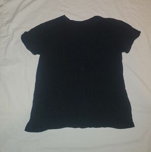 Aeropostale Black T-Shirt white specks